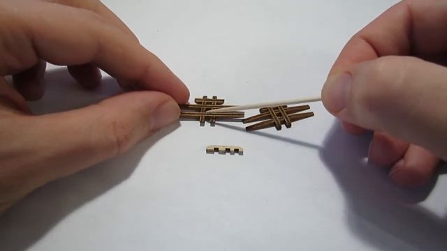 Сборка парусника Halcon 1840. Часть 6. Руслени, Вант-путенсы, Клюзы смотреть онлайн