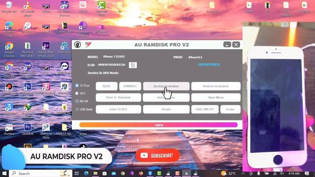 New Ramdisk Tool AU RMDSK Pro v2 iOS 16.5 - 15.7.5 Remove Passcode With Signal || One Click Unlock