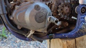 Замена масла в мотоцикле Yamaha YZ250F | Changing oil in a motorcycle Yamaha YZ250F