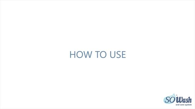 Oral Irrigator SoWash - Hi-Flow System (How to) смотреть онлайн