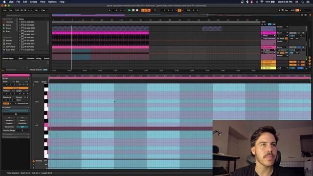 How to Make Boom Bap Type Beat Without Samples! *Piano Grimy Griselda Tutorial - Ableton смотреть онлайн