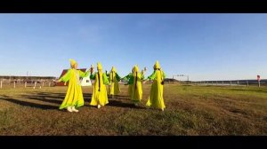 Якутский танец. Встреча солнца.