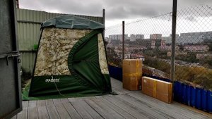 Мобильная баня Мобиба МБ-10 А с парогенерацией печью КЦ-4, полок ПСН-700и ПСН-400 обзор комплекта.