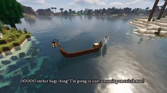 Aesthetic Minecraft | Chisel and Bits | Tangled Boat Scene смотреть онлайн