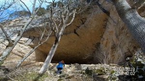 Гуамка, водопады р. Матузка. 09.03.2023г.