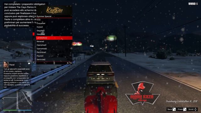 Gta V mod menu - KINGPIN - 1.53 - Undetected - 25/06/2021