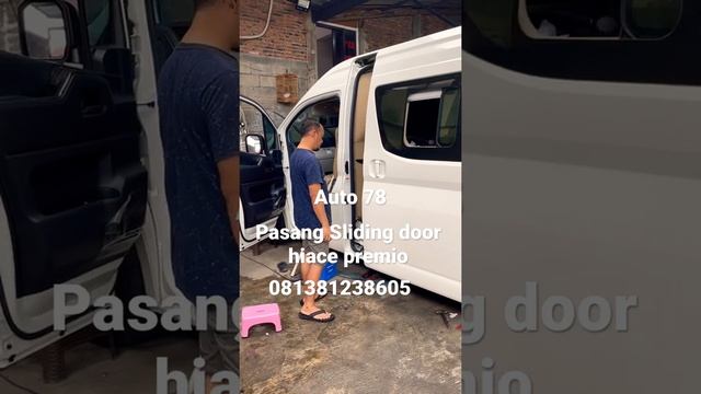Pasang sliding door hiace premio смотреть онлайн