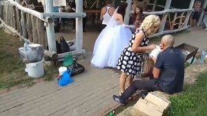 Адский треш на свадьбе в глубинке