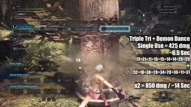Monster Hunter World [MHW] - The BEST Dual Blades Combos (Guide)