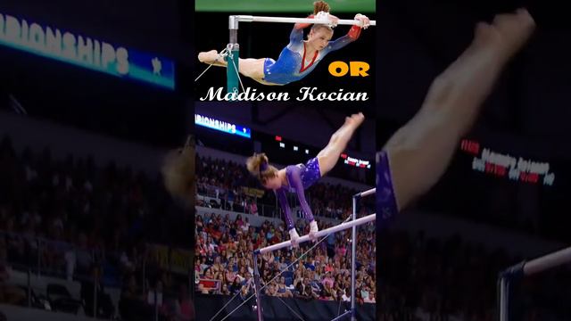 Madison Kocian de EEUU “Campeona en Barras Asimétricas”