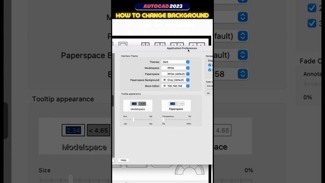 AutoCAD Mac - How to Change the Background Color