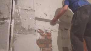 штукатурка стен сверху вниз