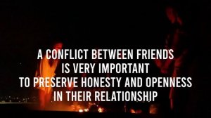 How Would You React and Handle The Conflict With Your Friend?