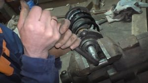 Замена стойки с переборкой на Volkswagen polo