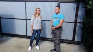 Отзыв клиента Лэндал. Откатные ворота с калиткой