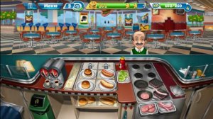 Кухонная Лихорадка Закусочная (Уровень 10)/ Cooking Fever Fast Food Court (Level 10)