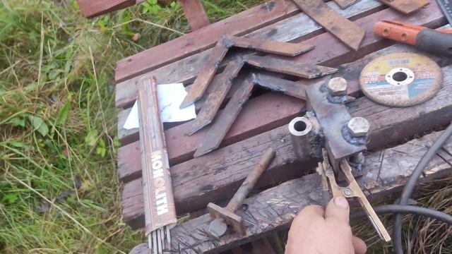 Изготовление стрельчатых лап культиватора из москвичевских рессор. смотреть онлайн