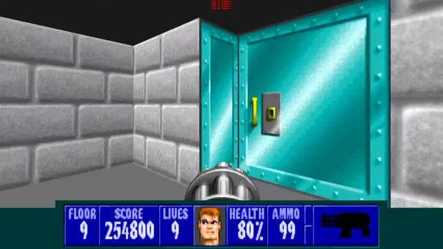 Wolfenstein 3D TC for ZDoom - E5L9 Boss Level - All Secrets - I Am a Death Incarnate смотреть онлайн