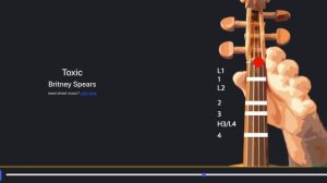 Toxic (Britney Spears) - Violin Tablature Play Along