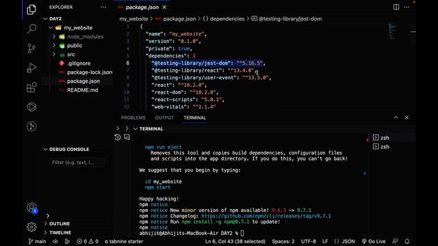 React JS install | modern web development | run React Js | to start point of React Js