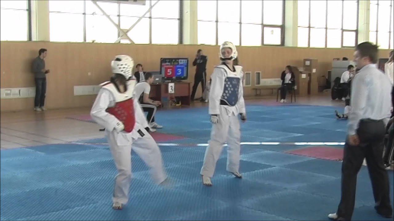 Taekwondo WTF. 29.03.2014. Турнир клуба Беркут. Рудерман-Хроменкова