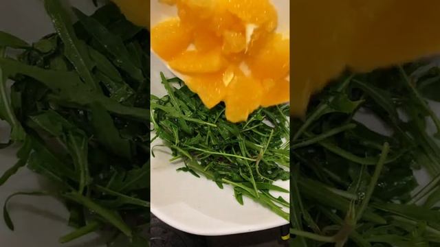 Салат с креветками и апельсином. Идеальный салат на новогодний стол