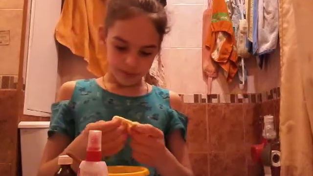 Простой рецепт как сделать слайм. смотреть онлайн