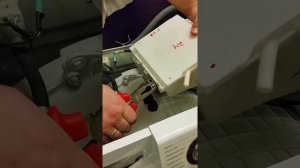 Ремонт стиральной машинки LG. Устранение протечки