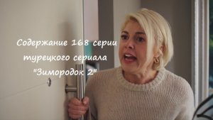 Содержание 168 серии (17 турецкая) второго сезона сериала "Зимородок" (РФ, 2023 / 2024)