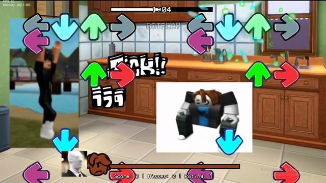 FNF Abuse But Roblox Slender and Bacon sings it смотреть онлайн