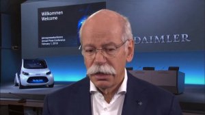 Daimler Annual Press Conference 2018 - Dieter Zetsche Interview