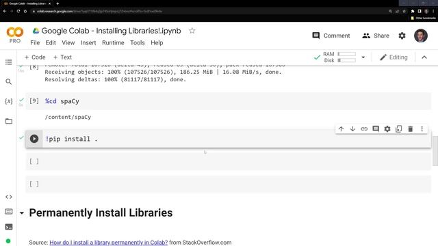 Google Colab - Installing Libraries! смотреть онлайн