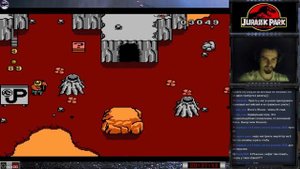 Jurassic Park прохождение 100%| Игра на (Dendy, Nes, Famicom, 8 bit) 1993 Ocean. Live cтрим HD [RUS