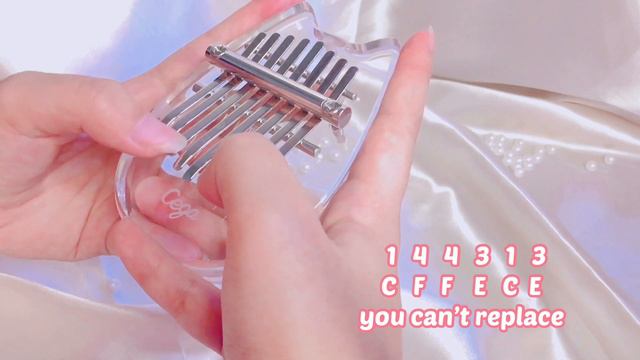 Coldplay - Fix You 8-key Kalimba Cover w/ Easy Tabs | Pai C смотреть онлайн