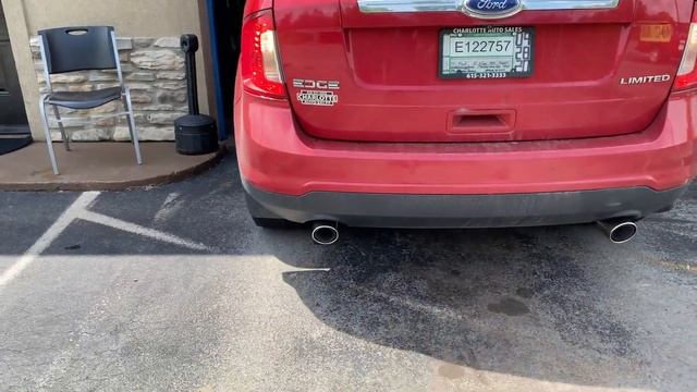 2012 Ford Edge V6 DUAL EXHAUST w/ STRAIGHT PIPES! смотреть онлайн