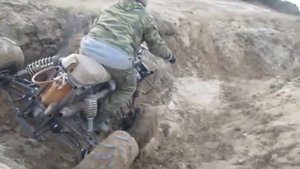 испытание квадроцикла из оки