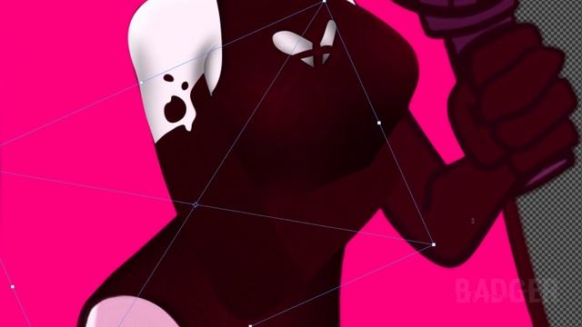 Making Demon Sarvente from a Friday Night Funkin' Mod in Photoshop | Speed Edit | Mid-Fight Masses смотреть онлайн