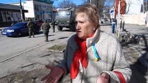 Проукраинская жительница Крыма критикует российские СМИ