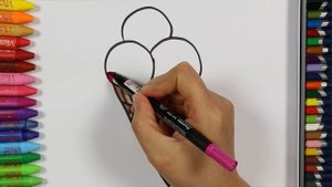 Как рисовать мороженое - Мороженое раскраска - Как покрасить мороженое - Как рисовать и цвет