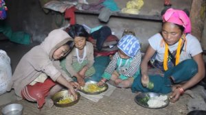 Myvillage official videos EP 85 || Eating food with delicious pumpkin curry recipe