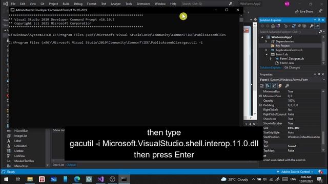 How to Fix Add Project Reference on Visual Studio 2019 смотреть онлайн