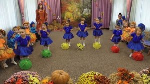 Танец  капелек. Осенний утренник .  Ясельная группа детсада № 160 г. Одесса 2019