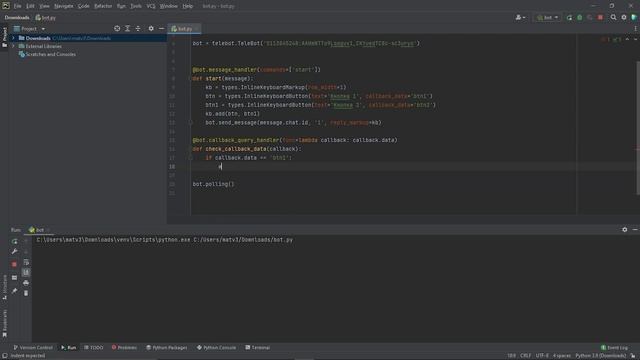 Создание телеграм-ботов на python (telebot) #13 / InlineKeyboardMarkup,  Callback-кнопки