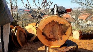 Stihl MS 250 muffler mod - test and comparison