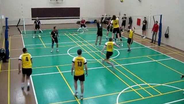 Волейбол. Лучший момент игры Империя - Факультет. смотреть онлайн