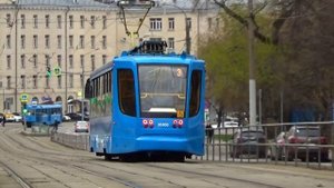 "Не морковка?" Трамвай 71-623.02 №30400 в брендовом окрасе "Московский Транспорт"