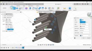 Часть 2 Отверстия в 3d модели Fusion 360