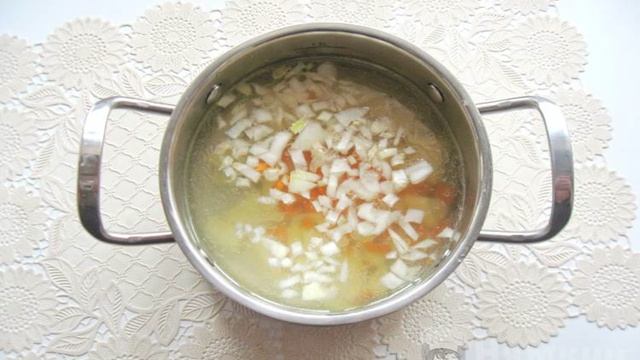 Диетический суп с манкой