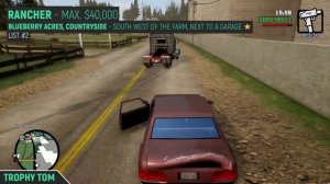 GTA San Andreas: Definitive Edition - Rancher Location - Export List #2🏆