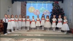 "Битва хоров "Новогодний серпантин", ансамбль "Незабудки", 6-7 лет